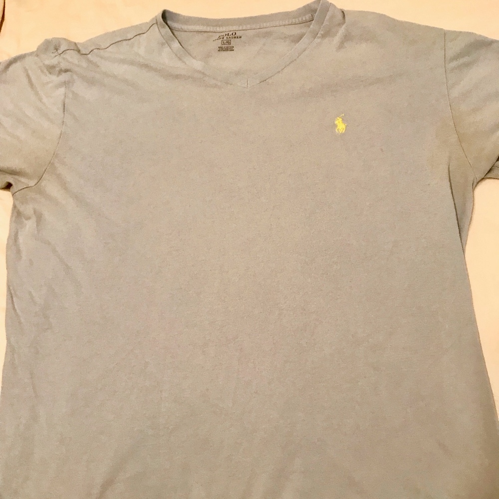 POLO RALPH LAUREN V NECK T SHIRT